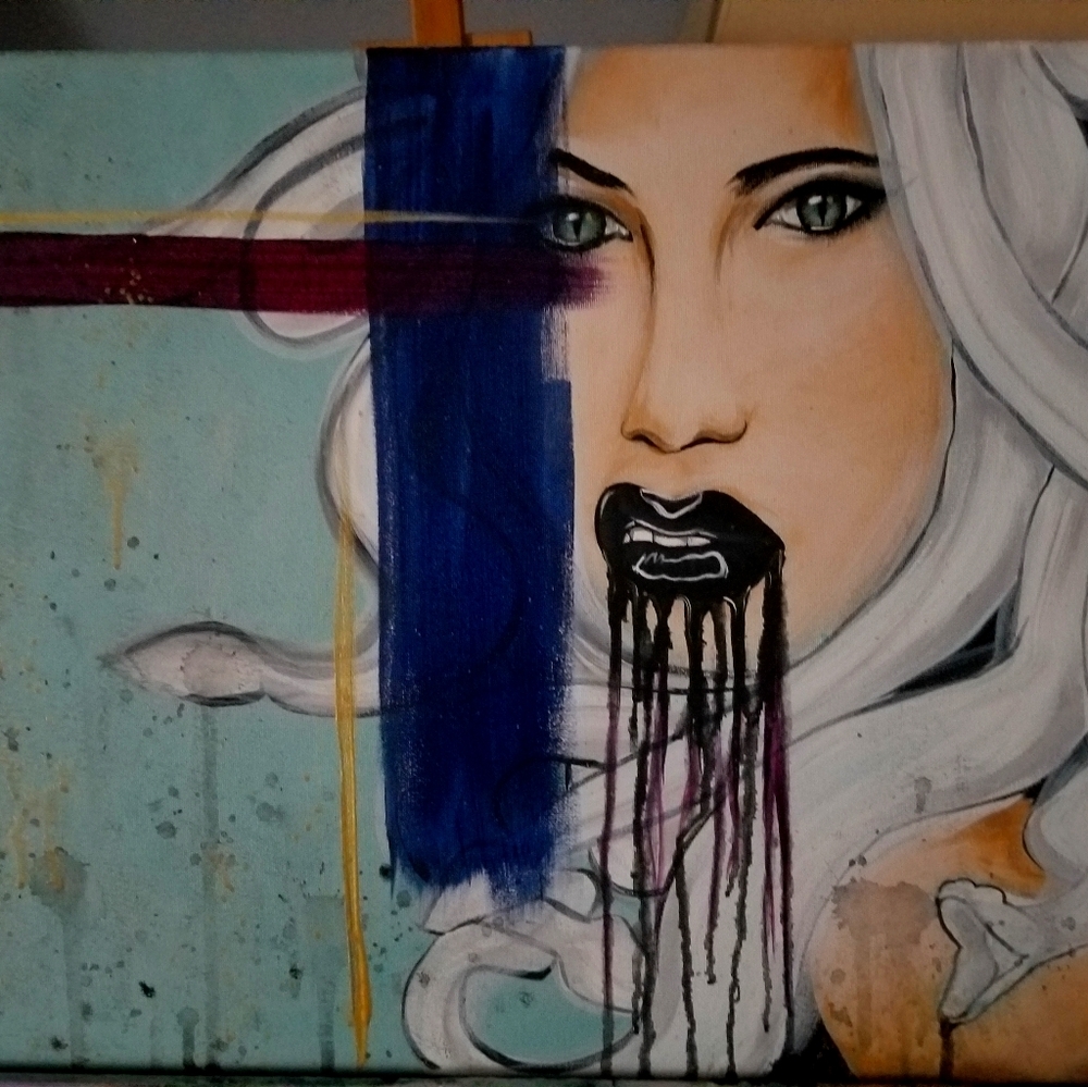 Medusa Painting